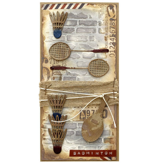 Obrázek Přáníčko do obálky Badminton