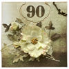 Obrázek Přání k 90. narozeninám Květ