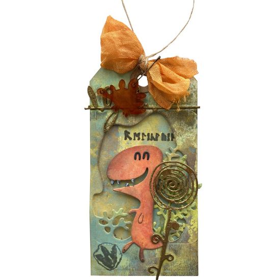 Obrázek Jmenovky na dárky (velká) Dino
