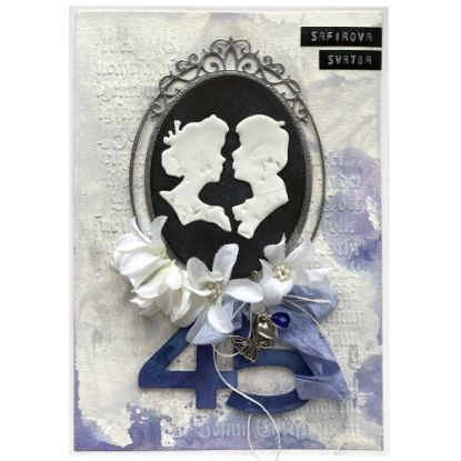Obrázek 45. Safírová svatba Siluety