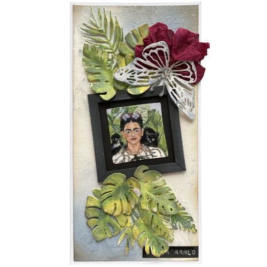 Obrázek Přáníčko do obálky Slavní malíři  Frida Kahlo