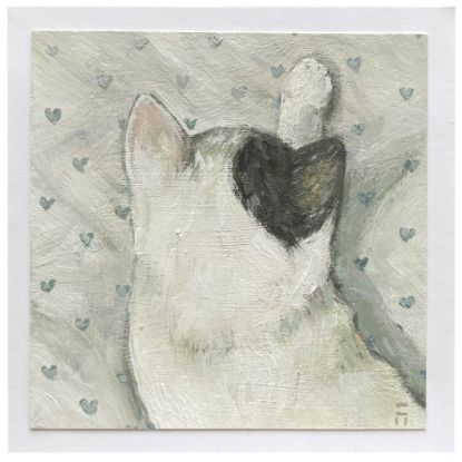 Obrázek Přání do obálky série Srdce - Kotě 2