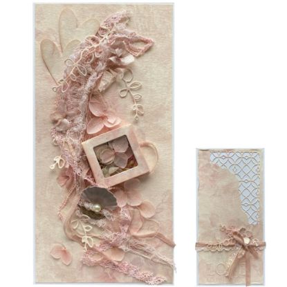 Obrázek Přání s krabičkou - Sušené květy