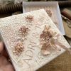 Obrázek Dárková dekorovaná krabička 15x15 cm bíla