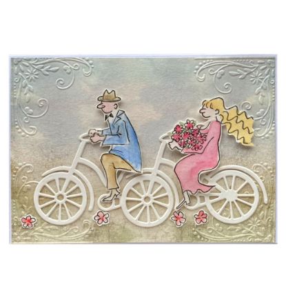 Obrázek Vtipné přání - Tandem