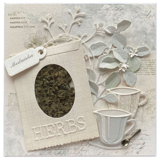 Obrázek Voňavé přáníčko do obálky - Herbs meduňka