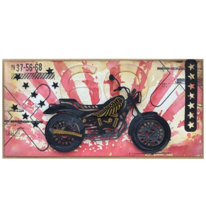 Obrázek Přání k 60. narozeninám Motorkář