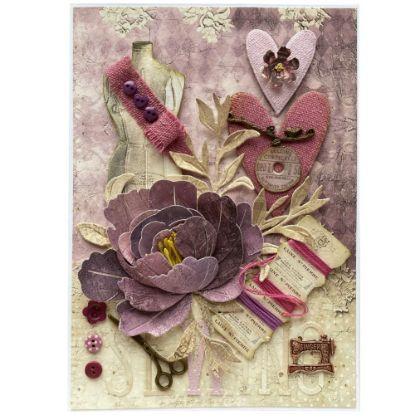 Přáníčko ve stylu vintage