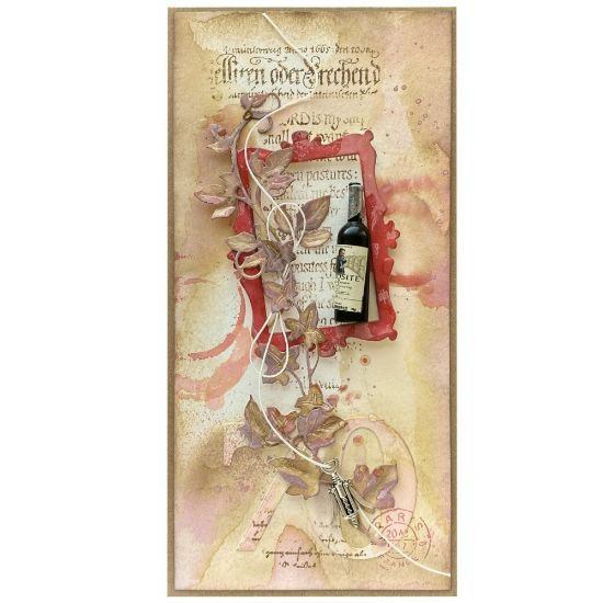 Obrázek Přání k 70. narozeninám Červené víno