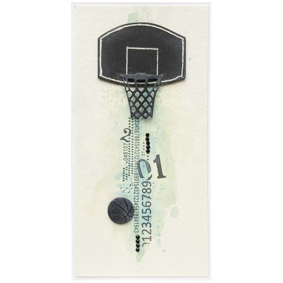 Obrázek Přáníčko do obálky Basketbal 2