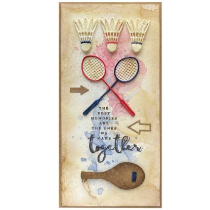 Obrázek Přáníčko do obálky Badminton