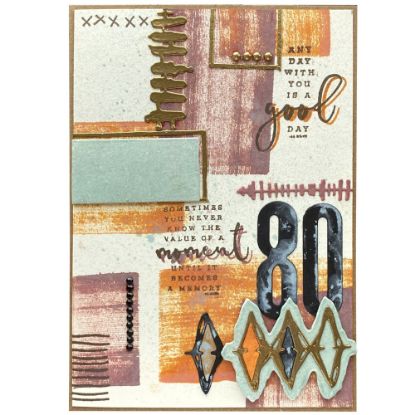 Obrázek Přání k 80. narozeninám Art