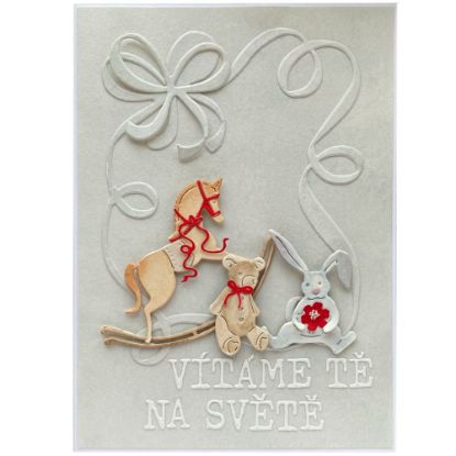 Přáníčko k narození chlapečka