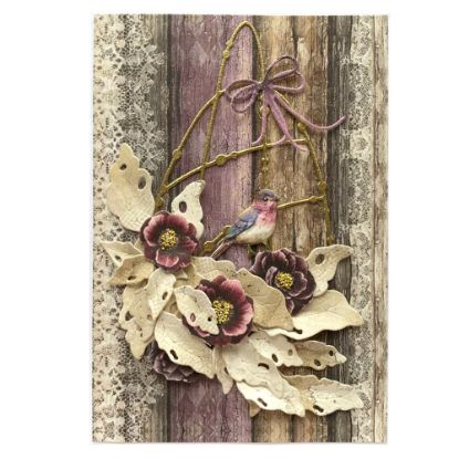 Přáníčko ve stylu vintage