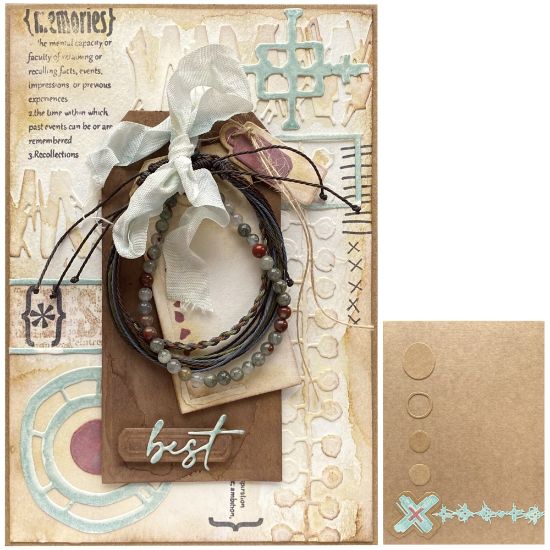 Obrázek Přání v krabičce s dárečkem Se třemi náramky