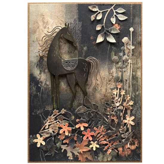 Přání ke každé příležitosti s koníkem v přírodě