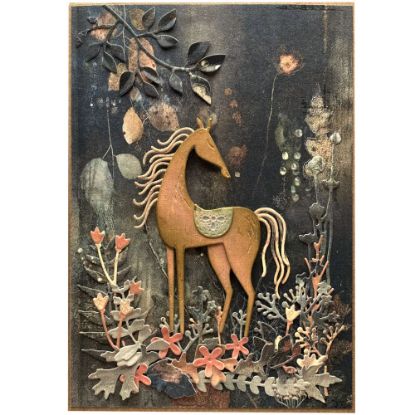 Přání ke každé příležitosti s koníkem v přírodě