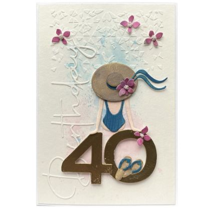 Obrázek Přání k 40. narozeninám Relax