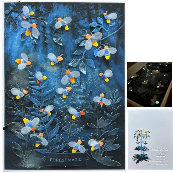 Přáníčko s krabičkou světlušky