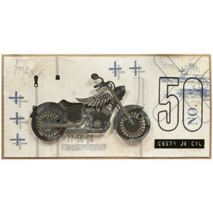 Obrázek Přáníčko k 50. narozeninám Motorkář