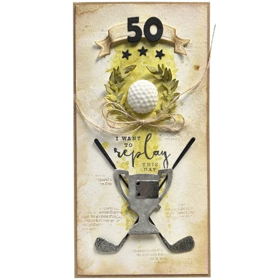 Obrázek Přáníčko k 50. narozeninám Golf