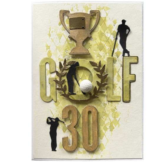 Obrázek Přáníčko k 30. narozeninám Golfové