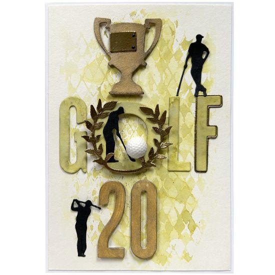 Obrázek Přáníčko k 20. narozeninám Golfové